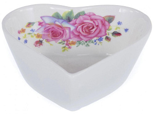 Набор фигурных салатников 2шт 10см ПОСУДА подарочная упаковка 000000000001177582