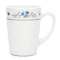 Кружка 350мл FARFORELLE Голубой цветок стеклокерамика