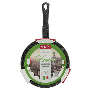 Сковорода блинная 22см VARI Города Италии истории Вероны антипригарное покрытие алюминий 000000000001215232