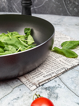 Сотейник 26см ПОСУДА ЦЕНТР бордо алюминий 000000000001176490