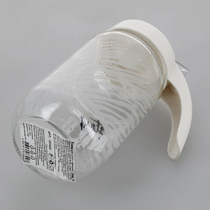 Банка для масла 1л RENGA с крышкой декор стекло 000000000001203264