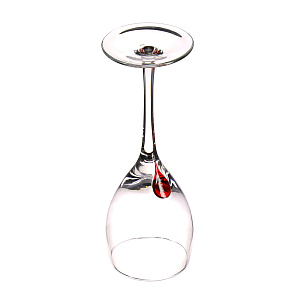 Набор фужеров Drip Red Luminarc, 270мл, 4 шт. 000000000001097077