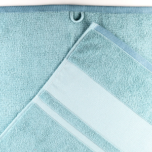 Полотенце 50х90см Dina Me бордюр репс мятное 100% хлопок 000000000001208715