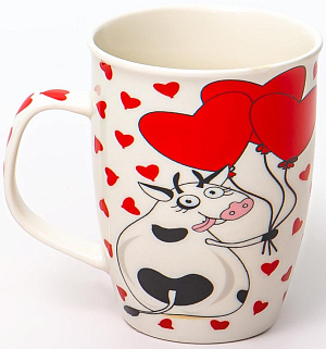 Кружка 350мл OLAFF Загадай желание в ассортименте фарфор 000000000001202094