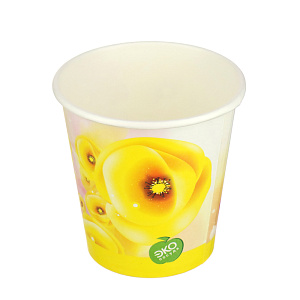 Набор одноразовых стаканов Вальс цветов Европак Трейд, 250мл, 6 шт. 000000000001144342