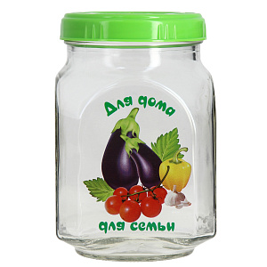 Банка Баклажан Твист, 760мл, стекло 000000000001173455