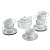 Чайный набор Серебро Olaff, 13 предметов 000000000001170011