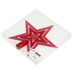 Макушка для ели Звезда Посуда Центр, 20 см 000000000001161757