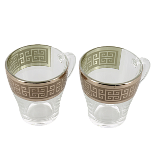 Набор кружек 2шт 250мл ПРОМСИЗ Люкс стекло 000000000001207847