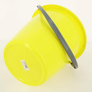 Ведро 7л ШЕФ ПОЛИМЕР. Экологически чистый ударопрочный материал. Усиленный Корпус.Утолщенное дно.Бортик усилен ребрами жесткости. Желтое. Полипропилен 000000000001209400