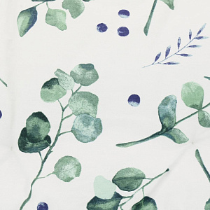 Сидушка на стул 42х42см Этель Eucalyptus саржа 190гр 100% хлопок 000000000001206647