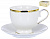 Чайная пара чашка фарфор 250мл/блюдце Шанти подарочная упаковка Грация  Balsford 101-01015 000000000001197899