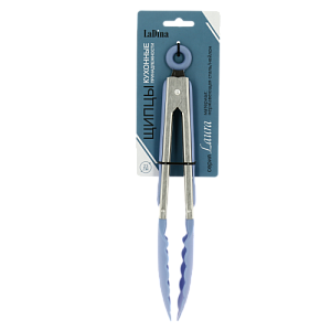 Щипцы кухонные 23см LADINA нейлон нержавеющая сталь 000000000001199763