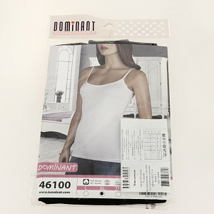 Майка женская Dominant база L черный 95%хлопок 5%эл 000000000001190338