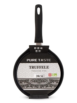 Сковорода блинная 20см PURE TASTE TRUFFELE ручка soft touch антипригарное покрытие алюминий 000000000001230020