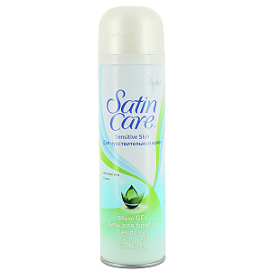 Гель для бритья для чувствительной кожи Gillette Satin Care P&G, 200мл 000000000001056009