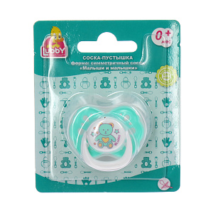 Соска-Пустышка Малыши и Малышки Lubby, от 0 месяцев, силикон 000000000001135423