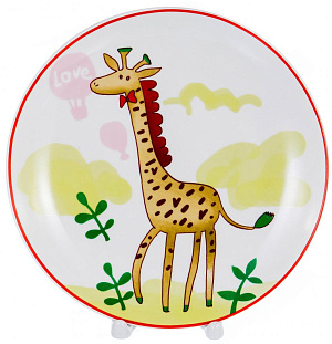 Тарелка десертная 20,5см OLAFF Сафари фарфор 000000000001197834