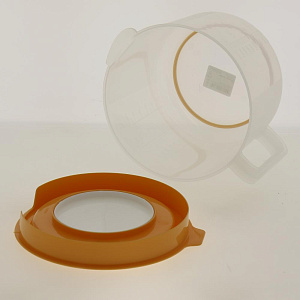 Емкость для миксера 2л ПОЛИМЕРБЫТ с крышкой пластик 000000000001059439