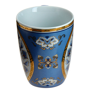 Кружка Узор Голубой Estetica, 340мл 000000000001061610