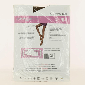 Колготки женские 40ден р4 PIERRE CARDIN Капри Бронза 000000000001176312