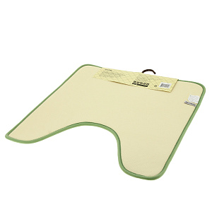 Коврик для туалета DE'NASTIA 50х50см memory зеленый M111140 000000000001167695