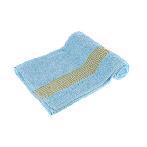 Полотенце махровое Meandro Cleanelly, голубой, 70х130 см, пл.460 000000000001126120