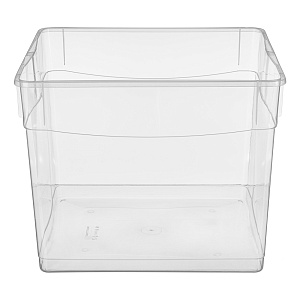Ящик 40х33,5х31,5см 34л ECONOVA КРИСТАЛЛ универсальный бесцветный пластик 000000000001092310