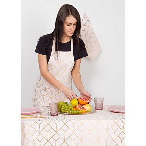 Фартук Этель "Сетка" 65х60см репс, пл.130г/м2, 100% хлопок 4126942 000000000001200082