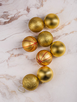 Набор елочных игрушек Сказка Посуда Центр, 6 см, 8 шт. 000000000001161735