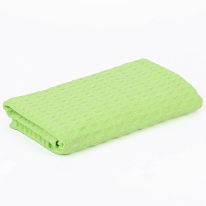 Полотенце кухонное 37х60см СОФТИ крупная вафля мятное 100% хлопок 000000000001212681