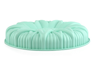 Форма для пирога 26х5см Подсолнух силикон 000000000001216348