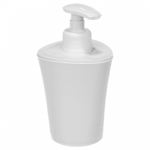Дозатор для жидкого мыла Smile белый VANSTORE пластик для непищевых продуктов 406-03 000000000001201076