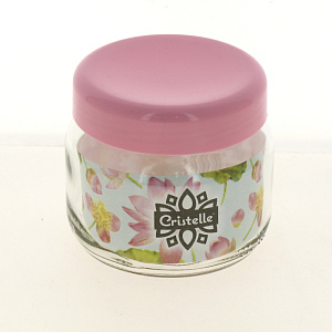 Банка для хранения 350 мл розовая крышка 120-13101 000000000001182802