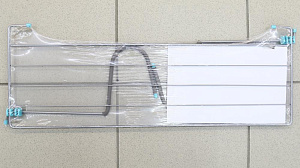 Сушилка для белья 3,1м 65х34х18см НИКА на батарею серебряная металл 000000000001108780