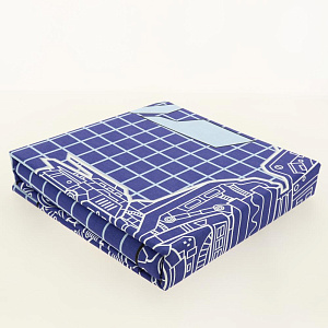 Комплект постельного белья 1,5-спальный Transformers Optimus Prime пододеяльник 143х215см простынь 150х214см наволочка 50х70см-1шт бязь хлопок 000000000001208896