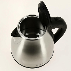 Чайник электрический 1,7л NATIONAL NK-KE17534 мощность 2200ВТ. Отключение при закипании и при отсутствии воды. Фильтр. Тип стали №304. Стальной 000000000001201112