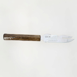 Нож шампурный 27см с деревянной ручкой ЭКО нержавеющая сталь 000000000001211088