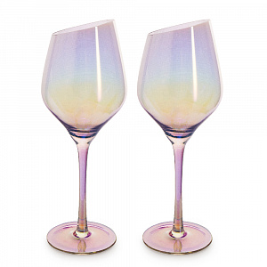 Набор бокалов для белого вина 2шт 600мл LUCKY De brilion стекло 000000000001215708