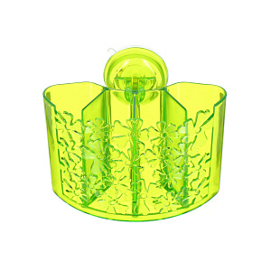 Подставка для умывальных принадлежностей на присоске Мультидом, пластик 000000000001126915