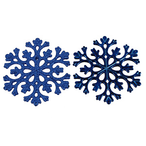 Набор декоративных украшений СнежинкаПосуда Центр, 11 см, 6 шт. 000000000001161801