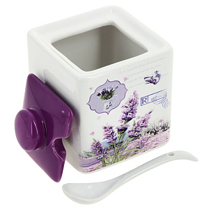 Банка для сыпучих продуктов Французская долина Коралл, 260мл, керамика 000000000001152890