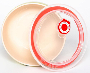 Салатник 15см/800мл ELRINGTON АЭРОГРАФ Зелёный луг с крышкой керамика 000000000001211162