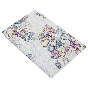 Скатерть рогожка 145х220 "Шарлиз" Сиреневый букет499619 000000000001176361