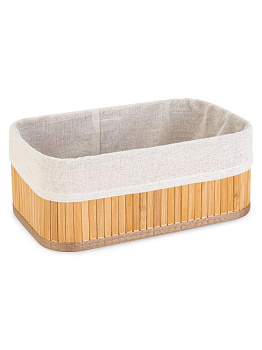 Набор корзинок для мелочей 3шт(30х20х12см,26х16х10см,22х12х8см) прямоугольный натуральный бамбук 000000000001227432