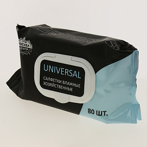 Салфетки влажные 80листов ПОСУДА ЦЕНТР хозяйственные 000000000001181416