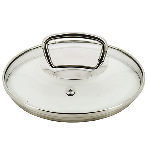 Ковш 1,4л Ария стеклянная крышка нержавеющая сталь 167589 000000000001140118