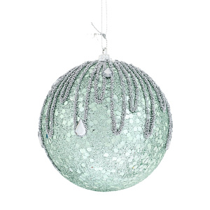 Декоративное украшение 8см Шар бусы пенопласт R010547 000000000001192284