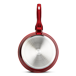 Сковорода 26см SWEET HOME SAVORY глубокая красный алюминий 000000000001215874