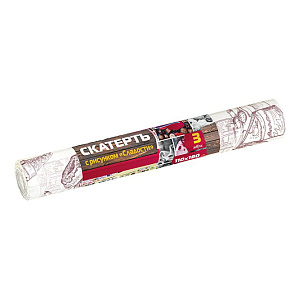 Одноразовая скатерть 110×180см 3 шт AVIKOMP сладости рулон ПСД 000000000001217397